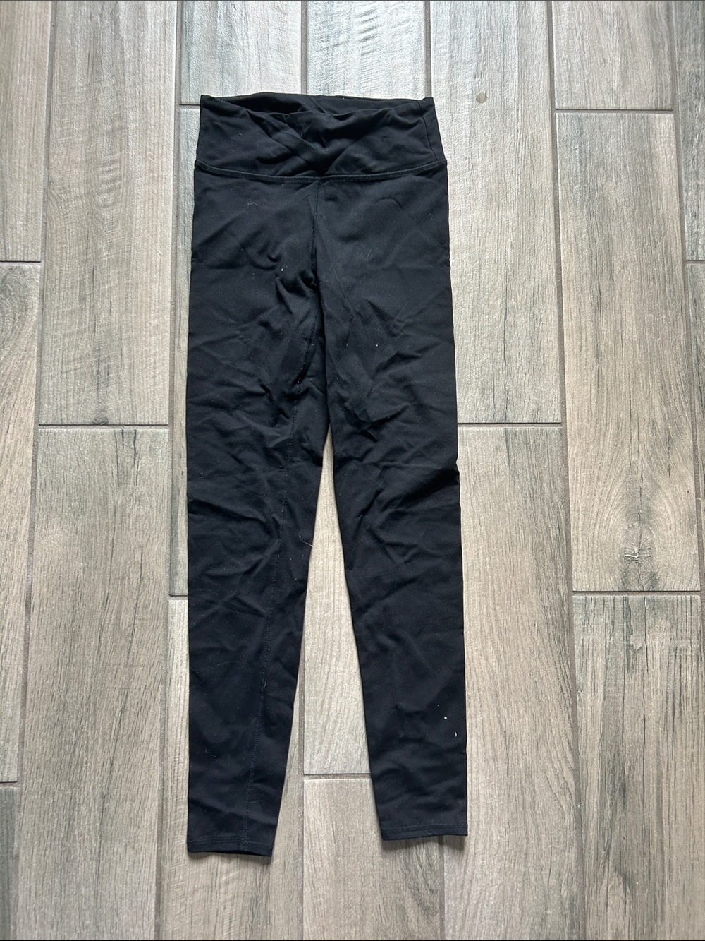 Black High-Waist Women's Active Leggings